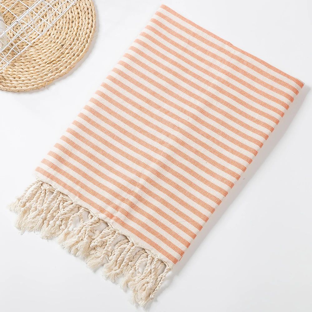 Coastline Hammam Towel — Orange