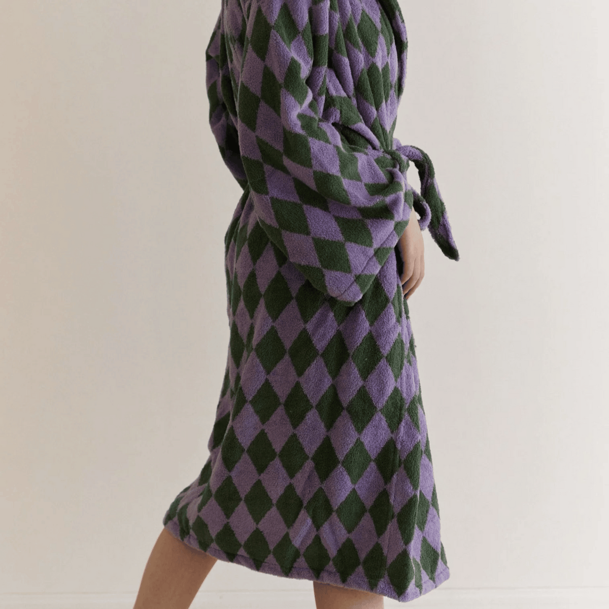 Diamond Jacquard Robe — product photograph 5