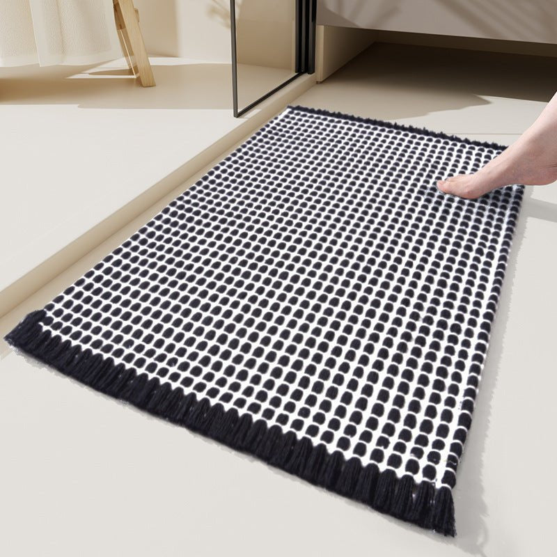 Fringe Weave Bath Mat — product photograph 2