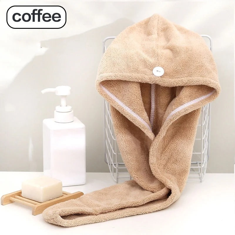 Soft Fleece Hair Wrap – Fold & Tide