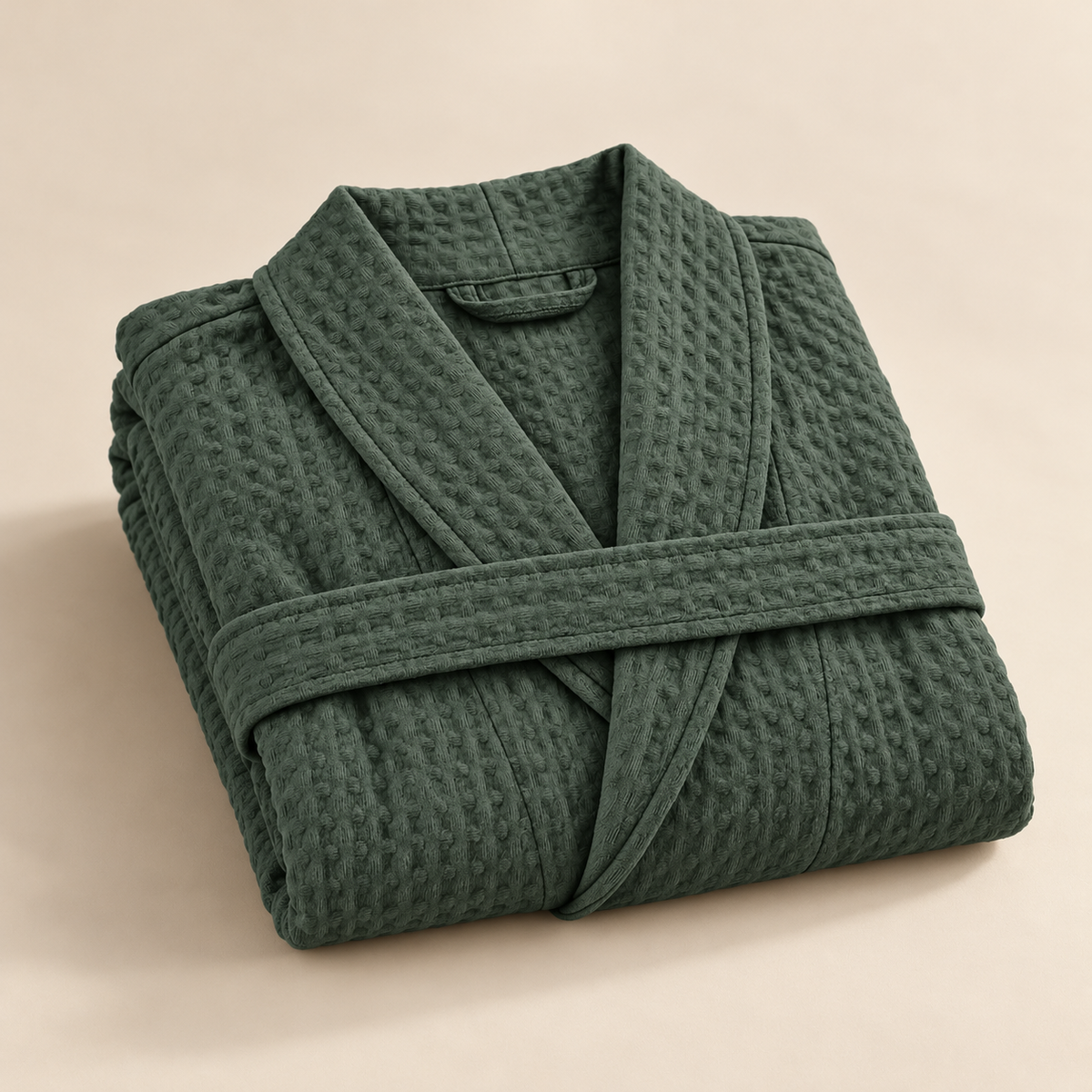 Waffle Cotton Bathrobe – Fold & Tide