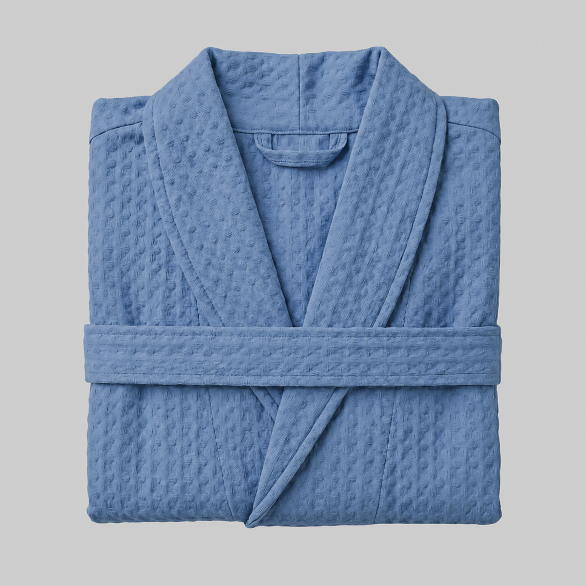 Waffle Cotton Bathrobe — product photograph 8