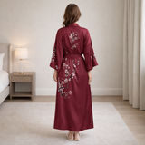 Blossom Satin Kimono