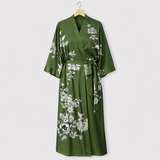 Blossom Satin Kimono