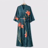 Blossom Satin Kimono
