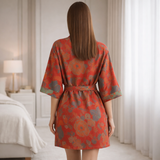 Botanical Cotton Robe
