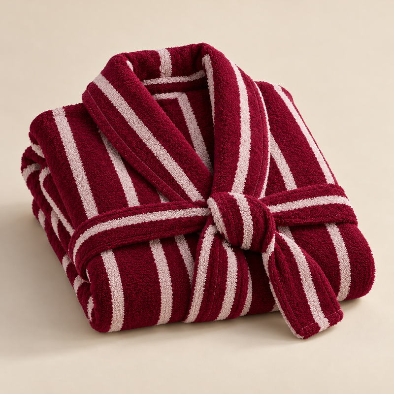 Cabin Stripe Robe – Fold & Tide