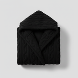 Cable Hooded Bathrobe