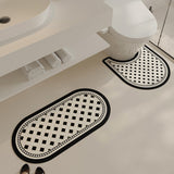 Check Bathroom Mat Set — product photograph 3