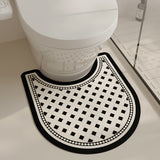Check Bathroom Mat Set — product photograph 4