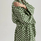 Checker Jacquard Robe — product photograph 5