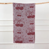 Pattern Hammam Towel — Rose Cherry
