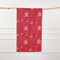 Pattern Hammam Towel — Red Festive