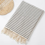 Coastline Hammam Towel — Black