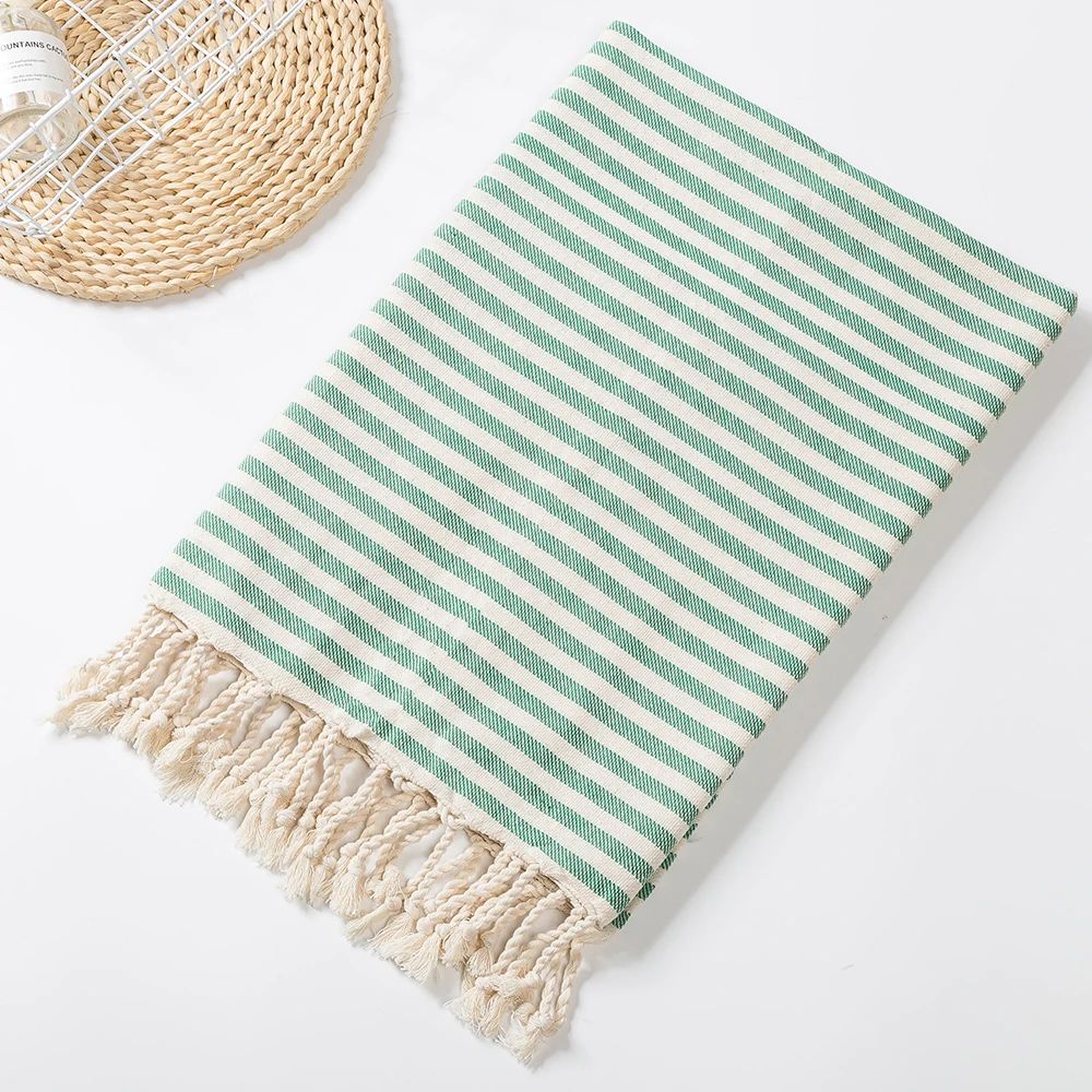 Coastline Hammam Towel — Green