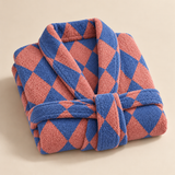 Diamond Jacquard Robe – Fold & Tide