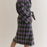 Diamond Jacquard Robe — product photograph 5