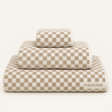 Fold & Tide Seabrook Towels — Fog/Snow