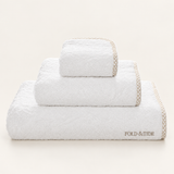 Fold & Tide — Lattice Towels — Camel