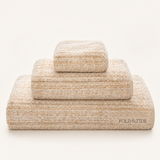 Fold & Tide Kingsbridge Towels — Snow/Fog