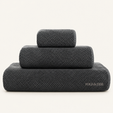 Fold & Tide Honeycomb Towels — Storm