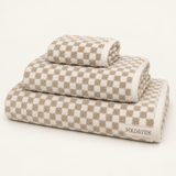 Fold & Tide Seabrook Towels — Fog/Snow