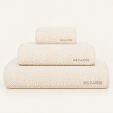 Fold & Tide Honeycomb Towels — Natural