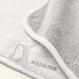 Fold & Tide — Duotone Towels — Cloud/White