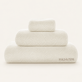 Fold & Tide Opaline Towels — Dove