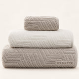 Fold & Tide — Sculpt Towels — Fog