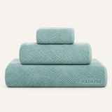 Fold & Tide Honeycomb Towels — Baltic