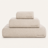 Fold & Tide Honeycomb Towels — Fog