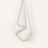 Fold & Tide — Linen Edge Towels — Snow