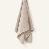 Fold & Tide Opaline Towels — Fog