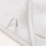 Fold & Tide — Silken Towels — White