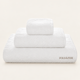 Fold & Tide — Silken Towels — White