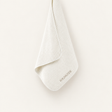 Fold & Tide Honeycomb Towels — Snow