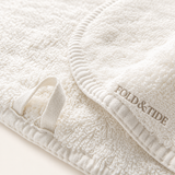 Fold & Tide Cloudloft Towels — Snow