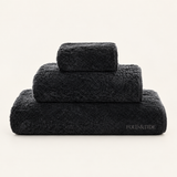 Fold & Tide Regent Towels — Black