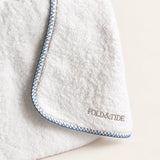 Fold & Tide — Whitby Towels — 15019 | White/French Blue