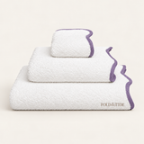 Fold & Tide Belmont Scallop Towels — Lavander