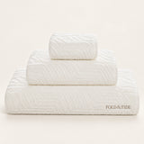 Fold & Tide — Sculpt Towels — Snow