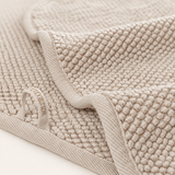 Fold & Tide Opaline Towels — Fog