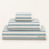 Fold & Tide — Riverstone Towels — Sea Mist/Snow