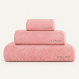Fold & Tide Honeycomb Towels — Blush