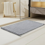 Fringe Weave Bath Mat — product photograph 3
