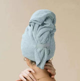 Plush Loop Hair Towel – Fold & Tide