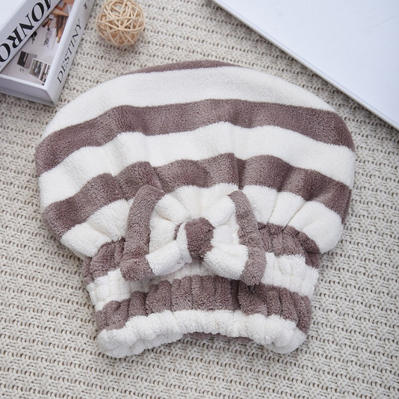 Stripe Hair Cap – Fold & Tide