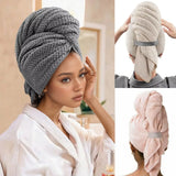 Plush Loop Hair Towel – Fold & Tide