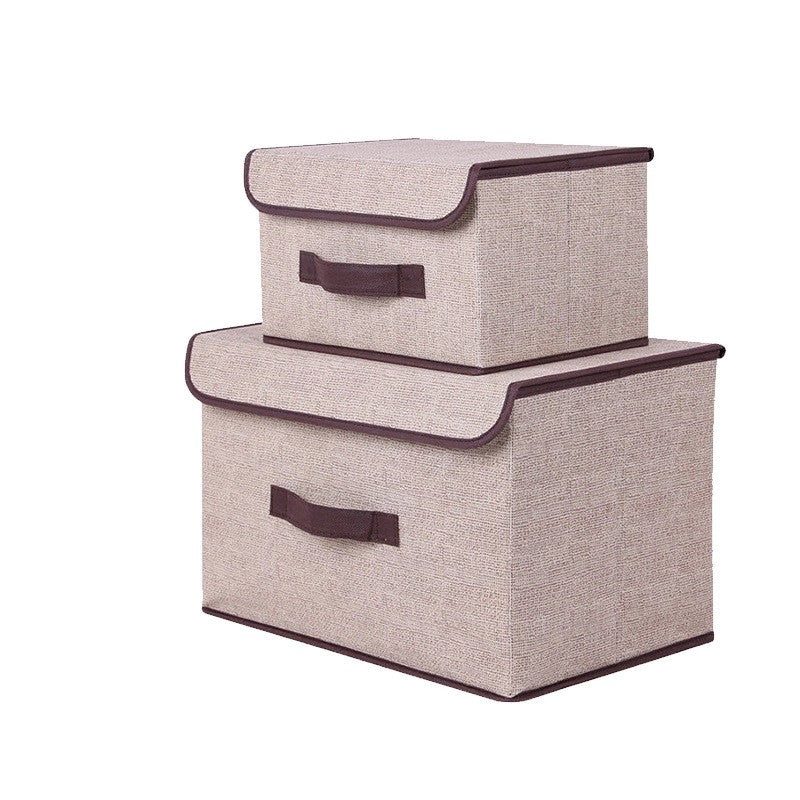 Lidded Linen Box Set — product photograph 3